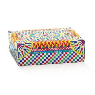 Scatola Bomboniera BOIETE  330x240X70 MM  Colore MEDITERRANEO   confezione 10 pz art 100026S