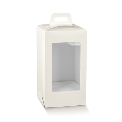 PORTA UOVA GOLOSA 210X210X365MM FIBRA BIAN FIN.+FONDO UOVA confezione 50 pz art 129610S