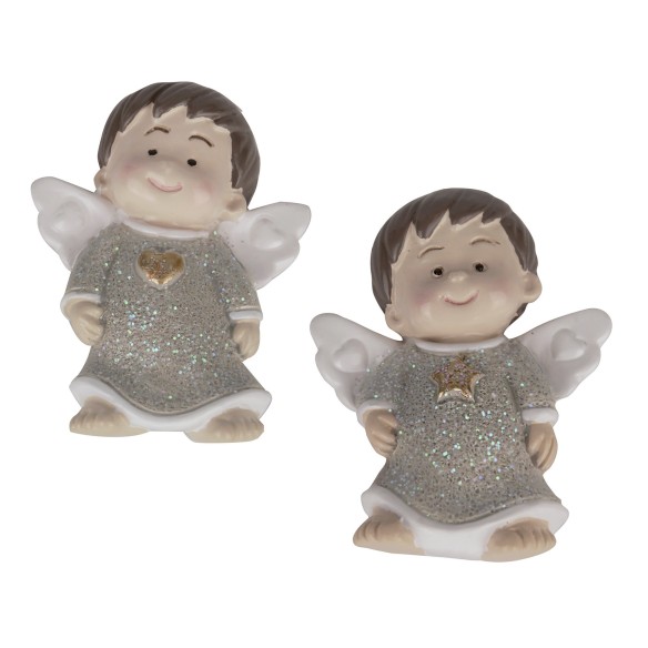 Bomboniera  ENERGY ANGELO MAGN.CM6 set 12pz art 04A502