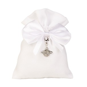 Bomboniera SACCHETTO  BAG CM10X12 MONDO SILVER 12 pz art C2920