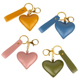 Bomboniera  PORTACHIAVE CUORE P/C CM.6,5 S/4PZ art 08A249