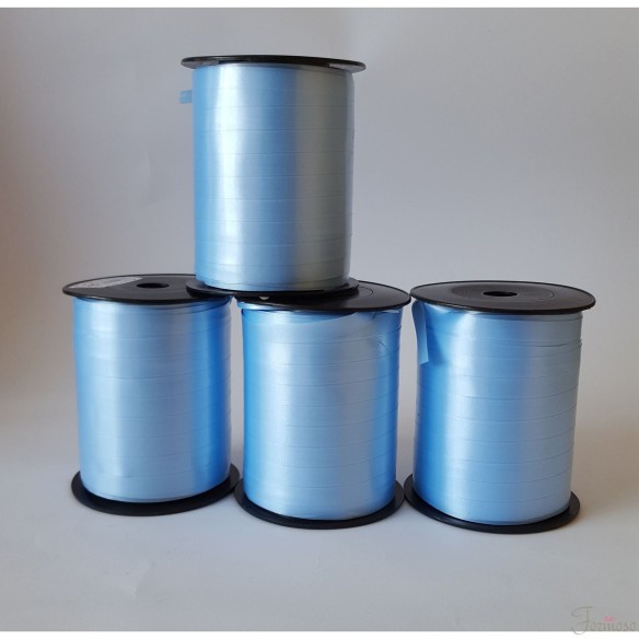 Bobina mm 10 x 250 metri nastro opaco per coccarde Celeste - Art. 6800.06