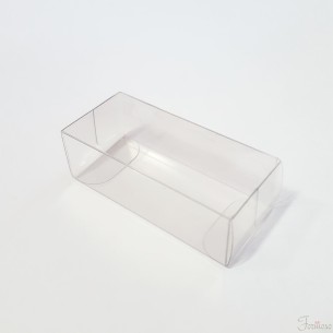 Scatola bomboniera tipo "Trasparente" 5,3 x 5 x h 2,7 cm - Box 10 pz art. 94105