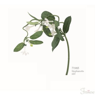 Ramo Stephanotis finta colore Bianco decorazione wedding matrimonio art 71985