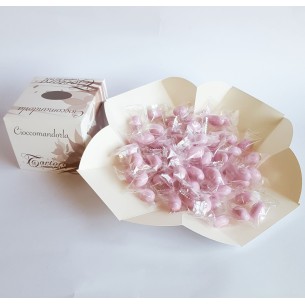 Confetti cioccomandorla ROSA imbustati in confezione da 500g - Art IMBROS