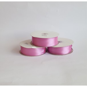 Nastro doppio raso 40 mm rotolo bobina da 50 mt Fuxia fai da te -art D4023