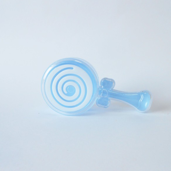 Bomboniera Sonaglio Celesti per confetti Nascita battesimo 12pz art Sc335