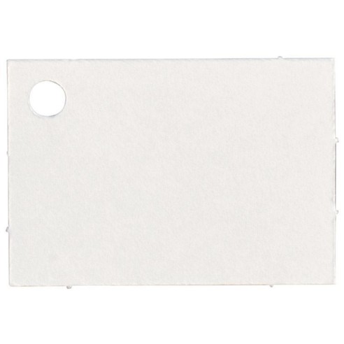Etichetta bianca Bigliettino per Bomboniera 4,9 x 3,4 cm Set 32 pz art 17624C