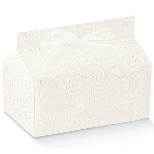 Scatola bomboniera Confetti tipo CHIC Harmony 14 x 9 x 6 cm box 10pz art 17766