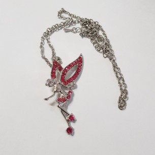 Collana Fatina Trilli con Brillantini bomboniera decorazione bomboniera art 55869