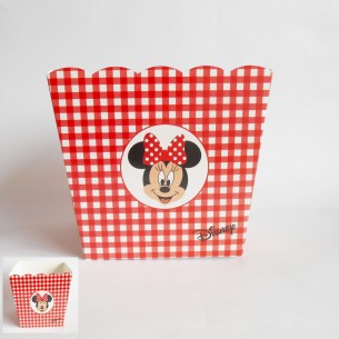 Scatola per confetti o dolci Minnie Disney set 10 pz art 68029