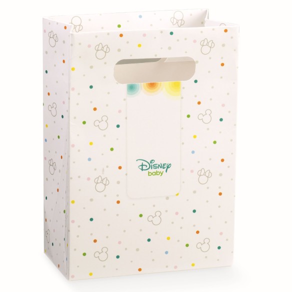 Bomboniera Minnie Disney Porta Foto resina Rosa con Scatola Art 69509