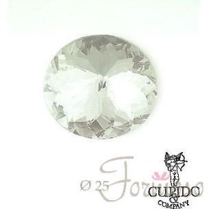 Diamante resina idea decorazione bomboniera D 25 mm  set 12 pz art 57793