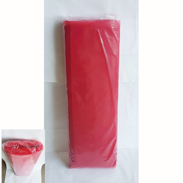 Pannello decorativo tulle Organza decorazione Wedding Allestimenti Colore Rosso art TEX005Rosso