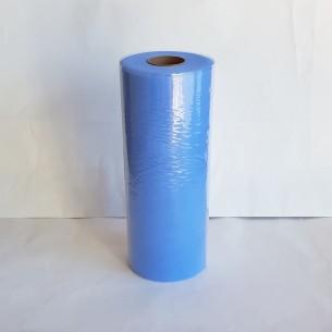 Bobina 25 cm 100 mt rotolo tulle decorazioni bomboniere colore Celeste art TEX003Celeste