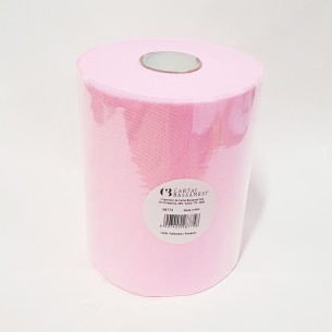 Bobina 15 cm per 100 mt rotolo tulle decorazioni bomboniere colore Rosa art 28775