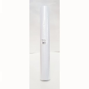 Bobina 50 cm per 25 mt rotolo tulle decorazioni bomboniere colore Bianco art 28767