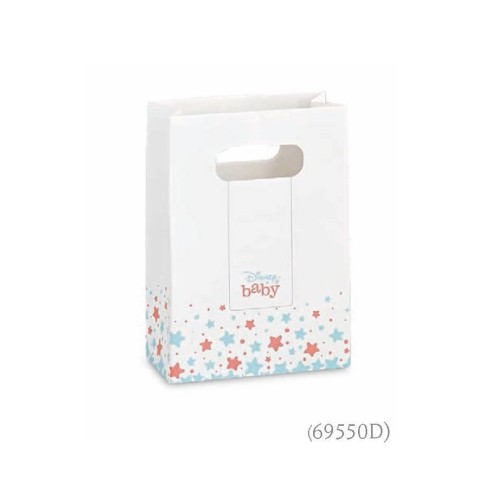 Bomboniera Decorazione Portafoto segnaposto DUMBO Disney Rosa con Scatola h 5 cm Art 69550