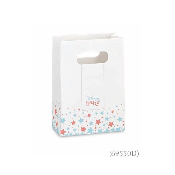 Bomboniera Decorazione Portafoto segnaposto DUMBO Disney Rosa con Scatola h 5 cm Art 69550