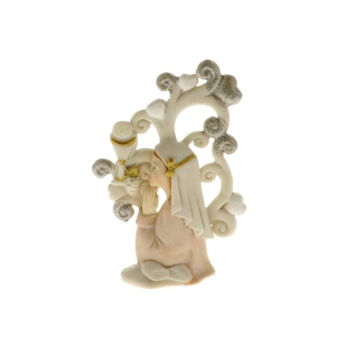 Bomboniera Icona albero della vita Comunione ragazza h 12 cm art 049891