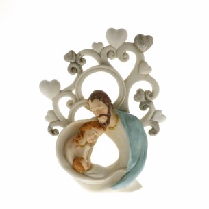 Bomboniera Icona albero della vita Sacra Famiglia da appoggio h 12 cm art 049893