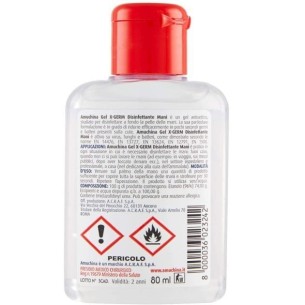 Amuchina Gel Xgerm disinfettante mani senz'acqua Flacone da 80ml Art Flac80 2