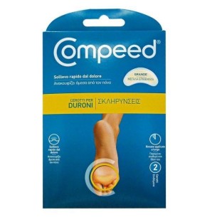 Compeed Cerotti Per Duroni Formato Grande Sollievo Rapido Dal Dolore 2 Pz art 902292111