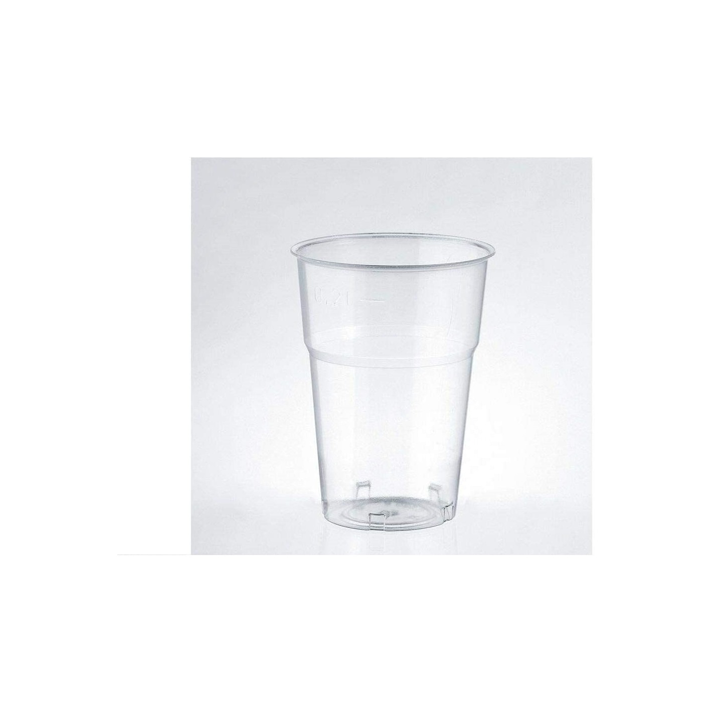 Bicchieri in Plastica Rigida modello kristall ml 250 confezione da 50