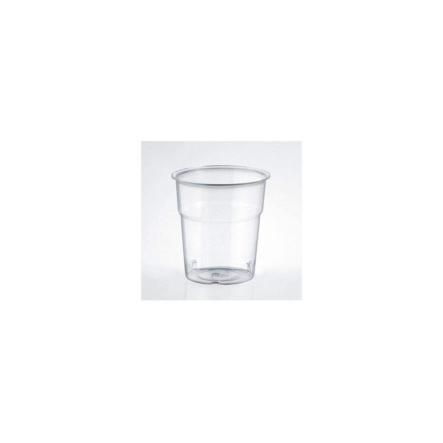 Bicchieri in Plastica Rigida modello kristall ml 100 confezione da 50 pezzi