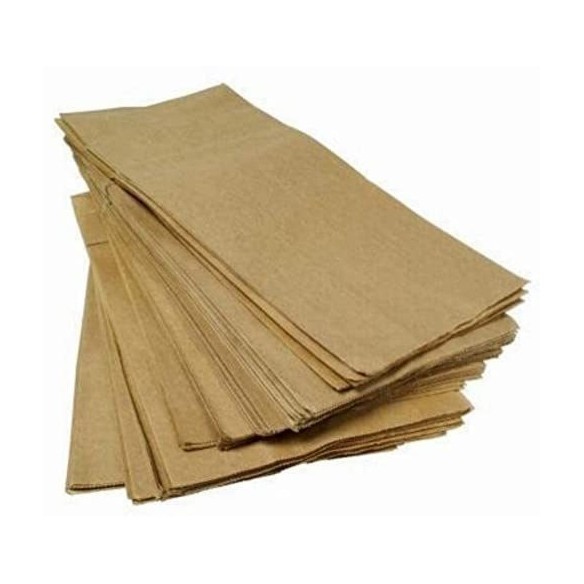 Sacchetti in carta kraft Avana 40gr per alimenti misura 25 confezione 10Kg Art AVA25