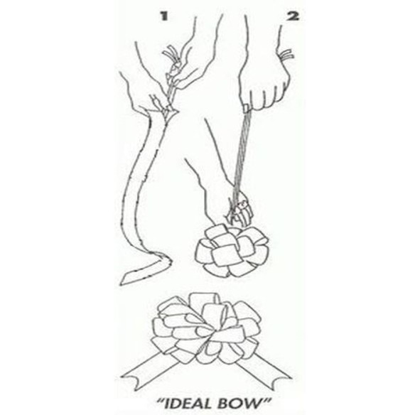 Coccarda fiocco auto tirante 31 mm per matrimonio auto casa sposi ROSSO LUCIDO conf 30 pz - art 2170.07