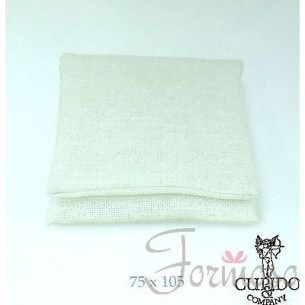 Busta bianca bomboniere decorazione matrimonio 75xh105mm - n 12 pz art 57702