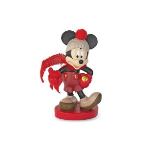 Bomboniera Statuina segna posto Mickey Mouse Topolino  Disney Natale  h 8 cm  Art 69566