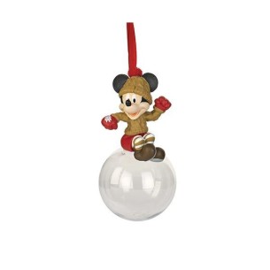 Bomboniera Sfera  Natalizia da appendere Mickey Mouse Topolino Disney Natale h 12 cm  Art 69568