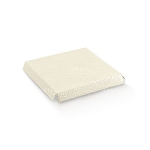 Fondo Quadrato con Rialzo 1 cm misura 10 x 10 cm per scatola bomboniera Conf 200 pz art 14570