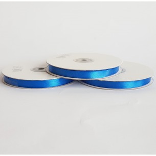 Nastro doppio raso 1 cm rotolo bobina da 50 mt BLUETTE fai da te - art D1026