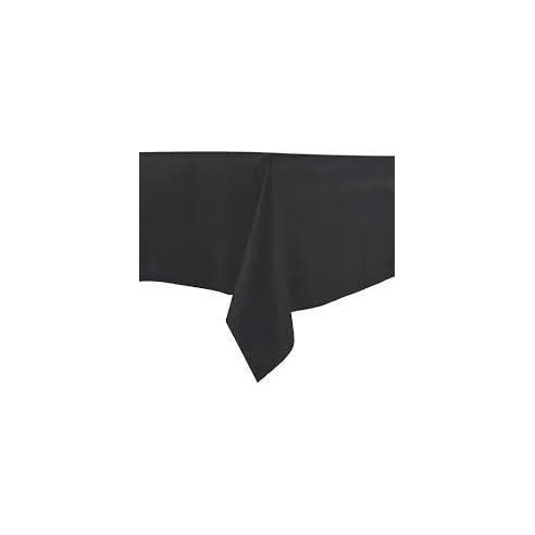 Tovaglia TNT Tessuto non Tessuto per ristorante Bar e altro misura 1,0x1,0 Mt monouso tinta unita colore NERO conf. 25 pz Art TN