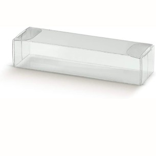Scatola confetti  Trasparente rettangolo 6,5 x 3,5 x h 2,5 cm set 20 pz - art 15440