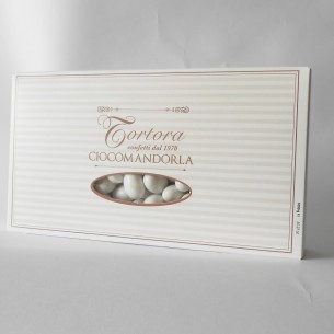 Confetti Ciocco Mandorla BIANCO gusto Ricotta e Pera da 1kg - Art CIOCRICPERA