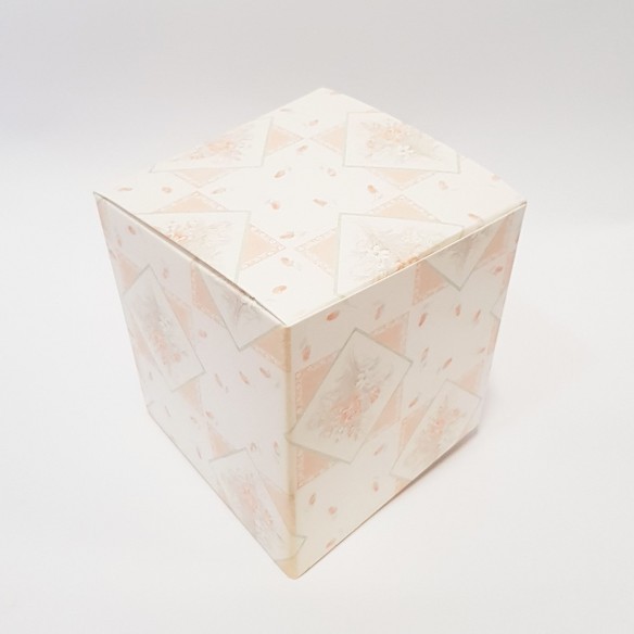 Scatola bomboniera Pieghevole FANTASIA 10 X 10 X 10 cm matrimonio n 20 pz art 51722