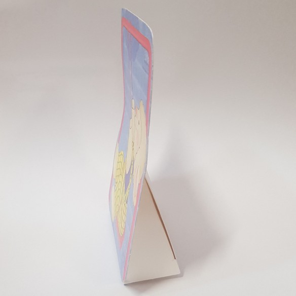 Scatola Confetti pecora su altalena colorata 3 x 6,5 x h 5 cm battesimo Nascita Set 20 pz art 8417