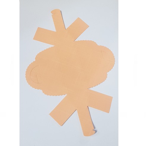 Scatola tipo Borsetta Colore ROSA PESCA 10 x 4 x h 6,8 cm confezione 20 pz art 13320