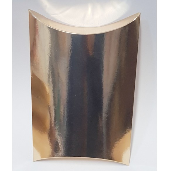 Scatola bomboniera tipo busta ORO Lucido 35,5 x 13 x H 3,5 Cm Matrimonio Anniversario confezione 20 pz art 6436