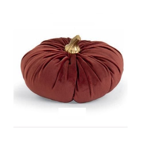 Decorazione Allestimento Wedding ZUCCA in Velluto BORDEAUX D. 14 cm Confezione 6 pz art 22022