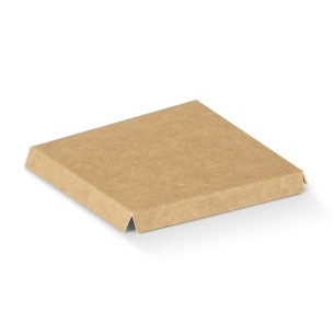 Fondo Quadrato con Rialzo 1 cm colore AVANA Nature misura 15 x 15 cm per scatola bomboniera Confezione 100 pz art 39034