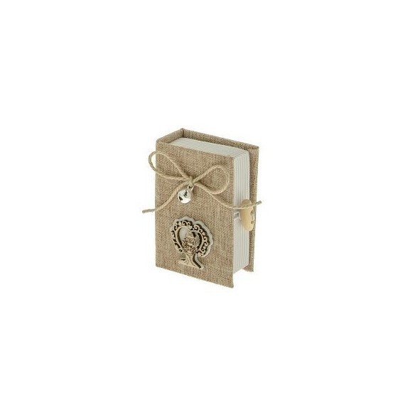 Bomboniera Libro porta confetti con simbolo Comunione 6 x 8 cm confezione 12 pz art SC627