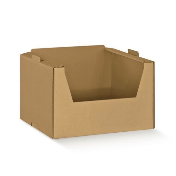 Scatola cartone tipo Cassetta della frutta AVANA 59 x 39 x h 25 cm Confezione 20 pz art 35412