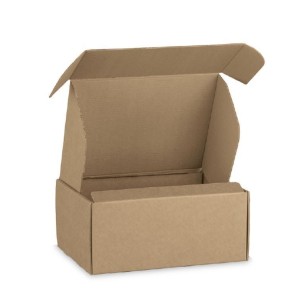 Scatola Regalo modello FAST Colore AVANA misura 21,5 x 17 x h 5 cm Confezione 100 pz Art 38713