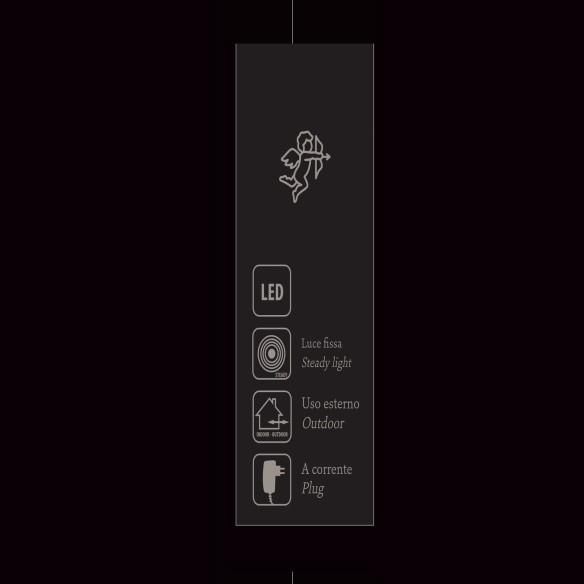 Decorazione Wedding Matrimonio Cascata Salice Bianco con 240 LED h 1,8 mt Art 28194