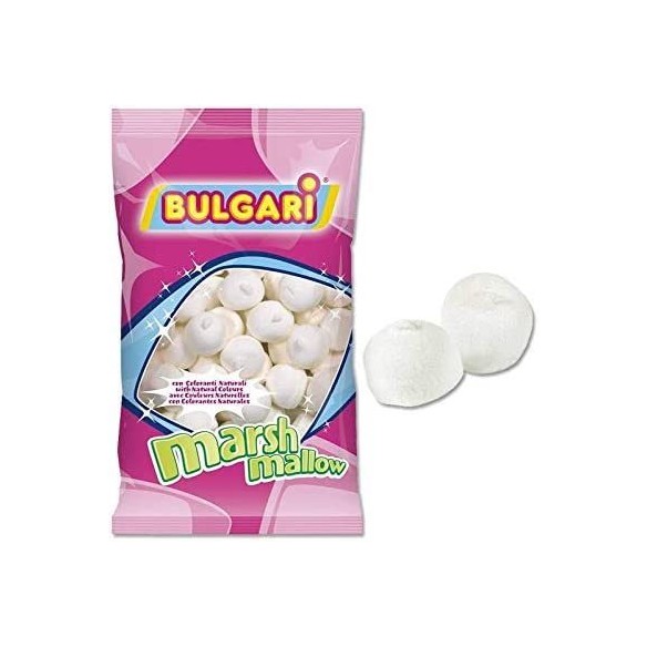Caramella morbida MARSH MALLOW palla da Golf colore BIANCO confezione 900g Art MARSHBIANCO